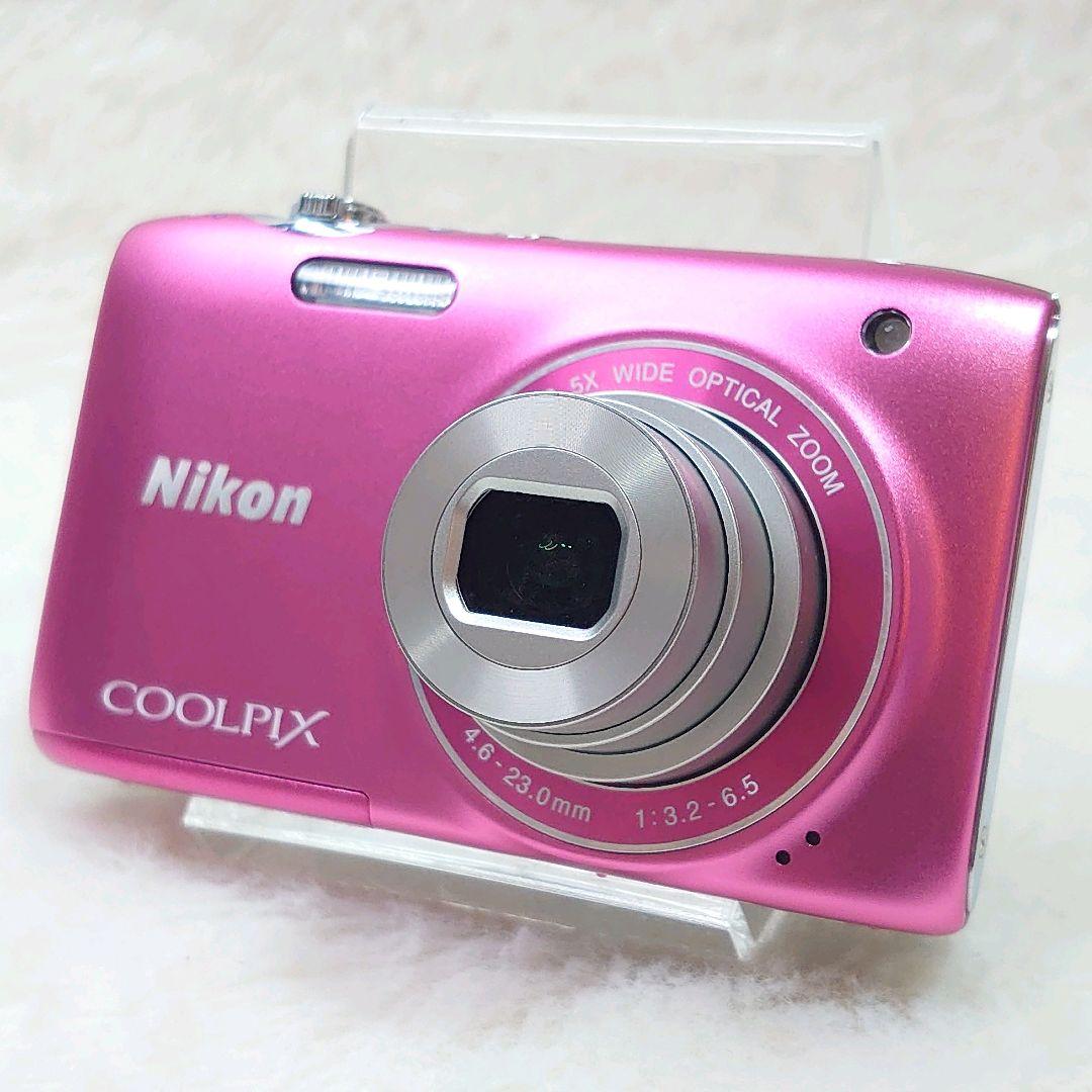 ✨美品✨Nikon COOLPIX S3100 ピンク デジカメ 動作品