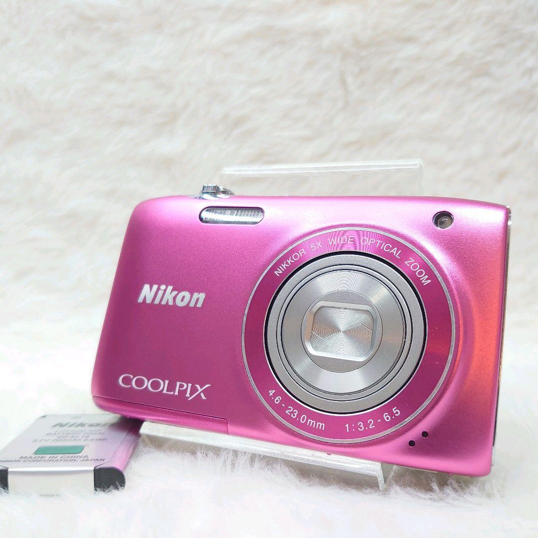 ✨美品✨Nikon COOLPIX S3100 ピンク デジカメ 動作品