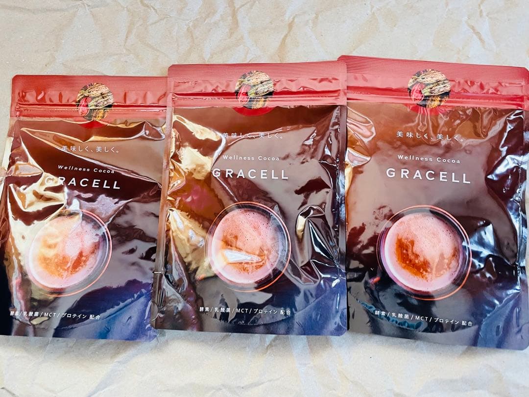 グレイセルココア GRACELLWellness Cocoa 3パックセット