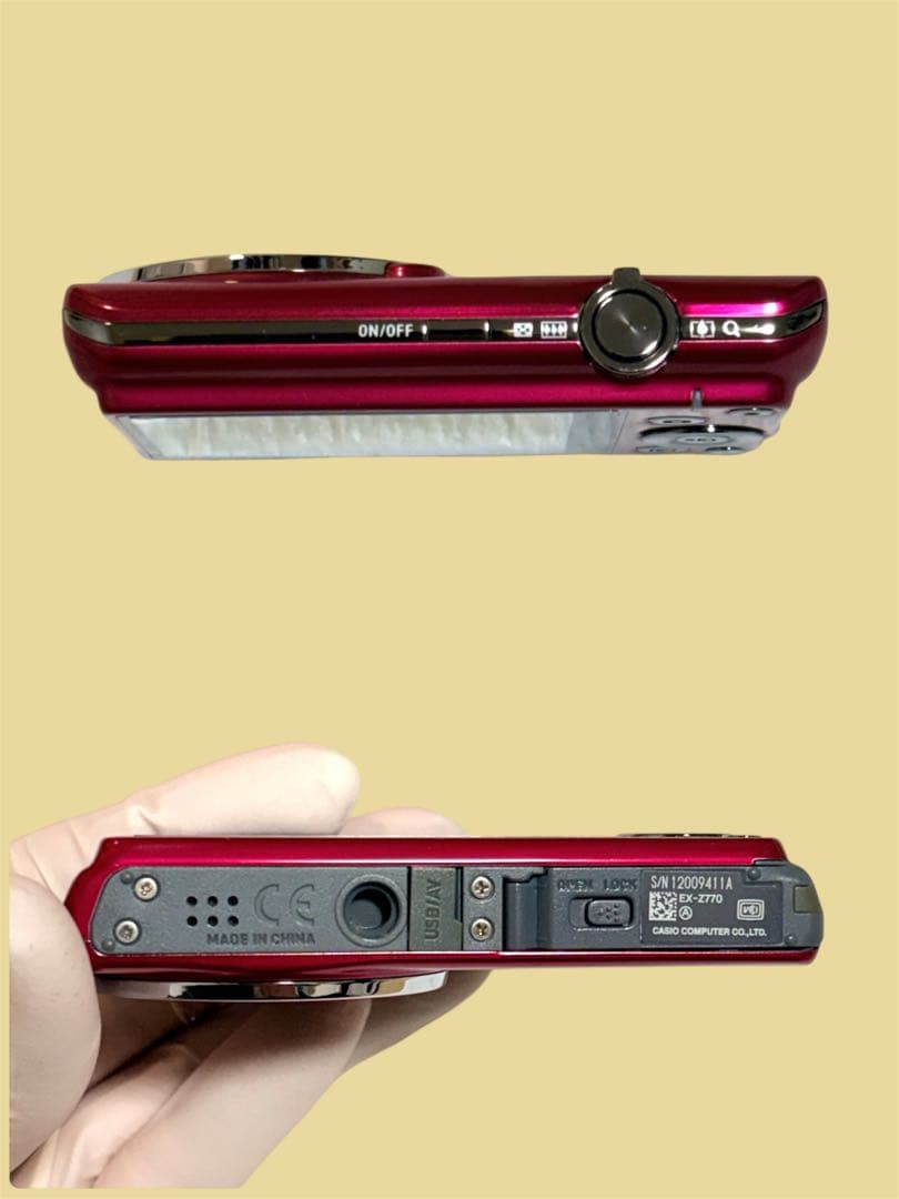 【動作確認済】CASIO EXILIM EX-Z770 コンパクトデジタルカメラ