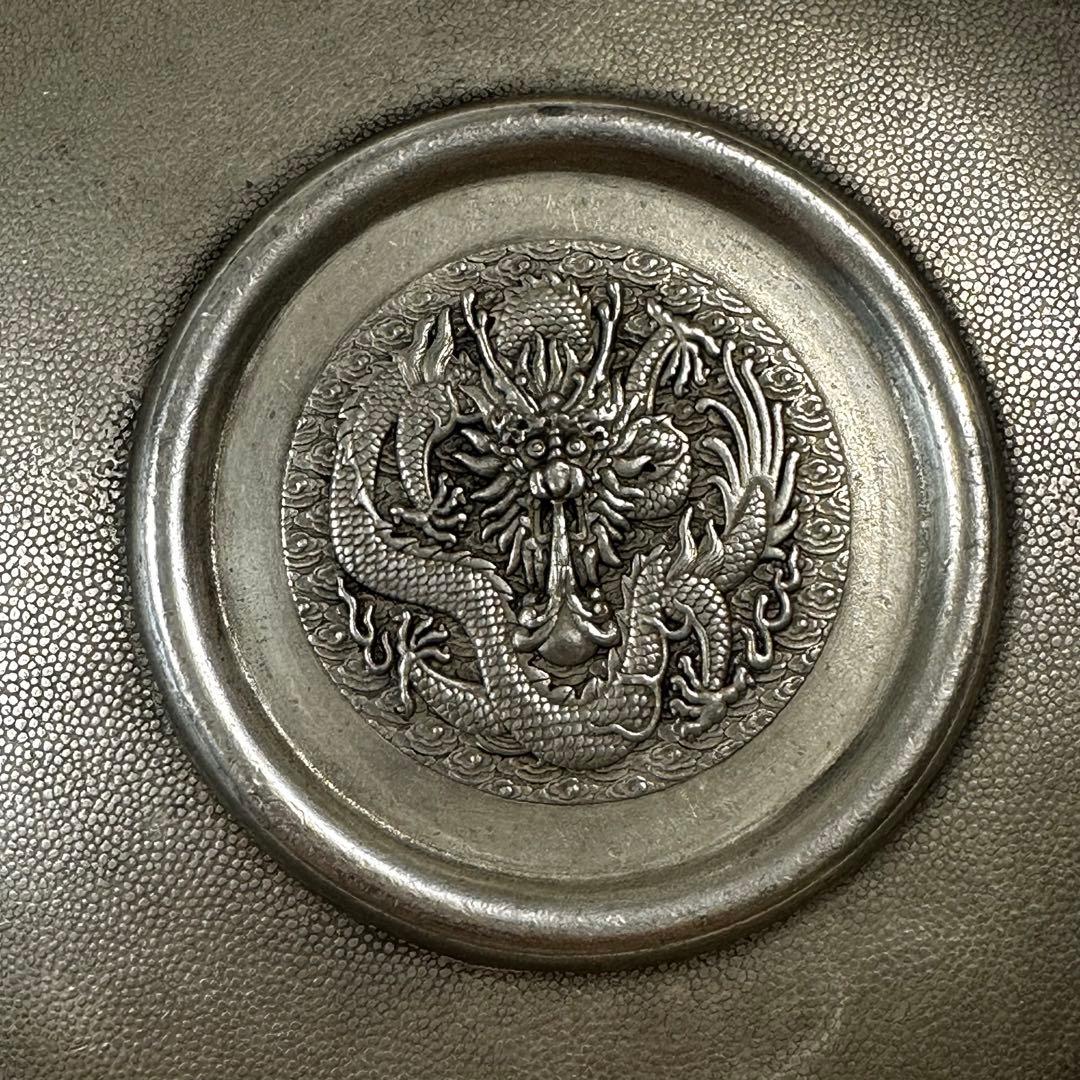 福　置物　お皿　龍