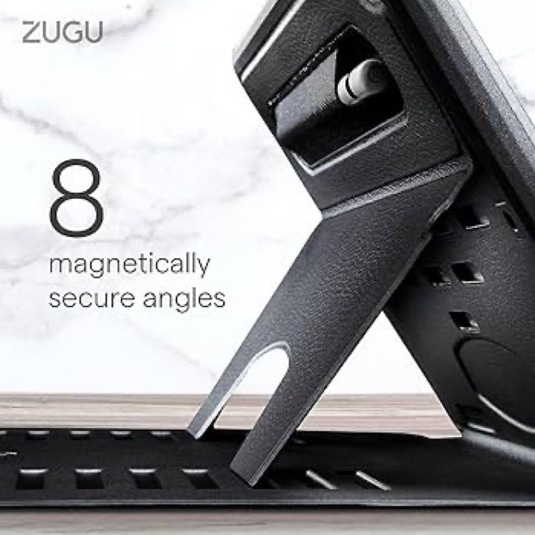 ZUGU iPadケース第9/8/7世代10.2インチ　カバー　ローズピンク