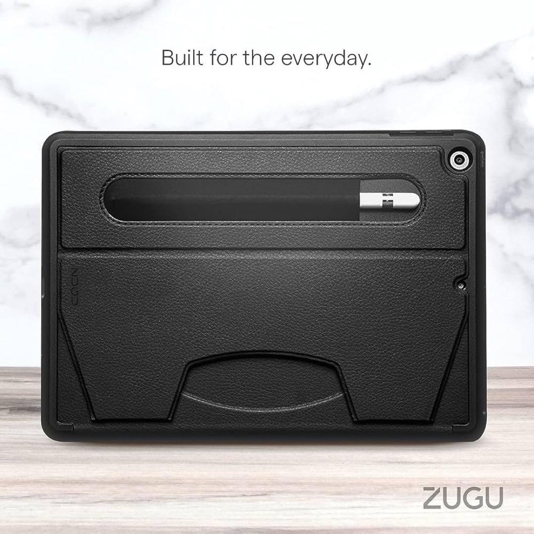 ZUGU iPadケース第9/8/7世代10.2インチ　カバー　ローズピンク