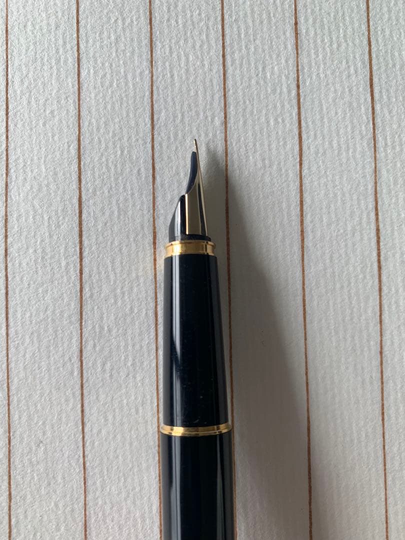 PILOT DELUX（デラックス） ブラック 万年筆 14K