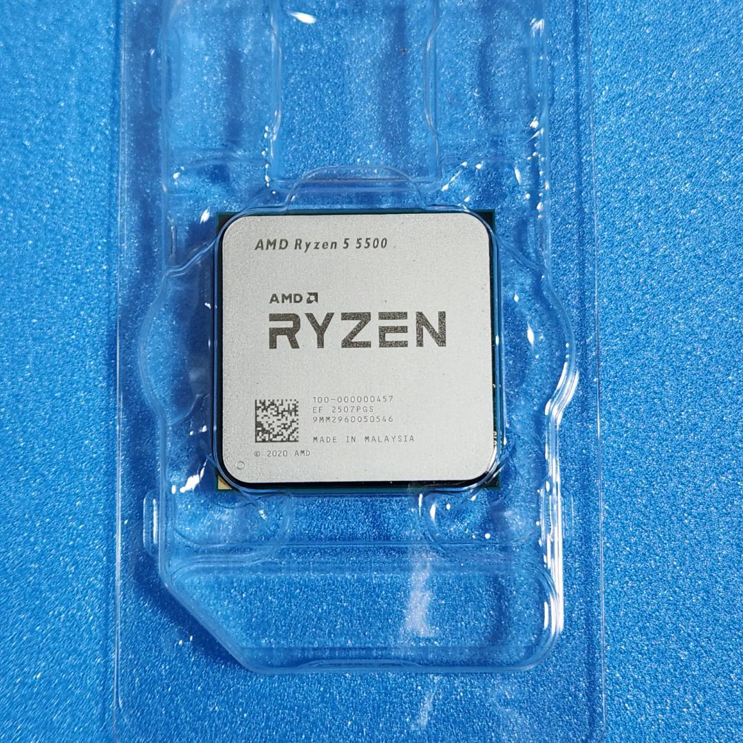 新品未使用 AMD Ryzen 5 5500 CPU