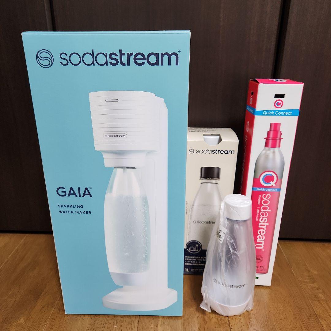 sodastream GAIA♡炭酸水メーカー 未使用ボトル付き