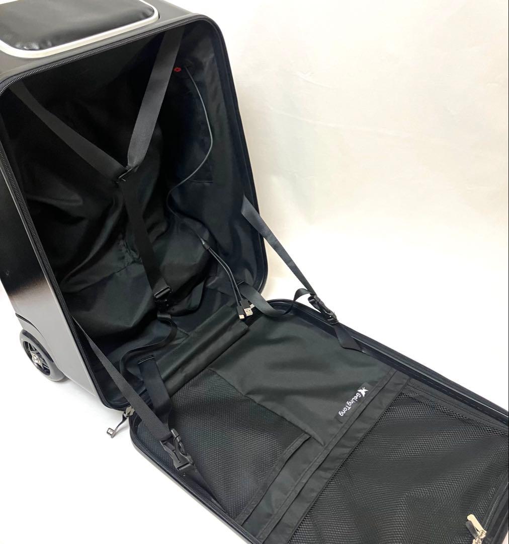 美品 送料無料 Dudode 子供が乗れるスーツケース キャリーケース 40L