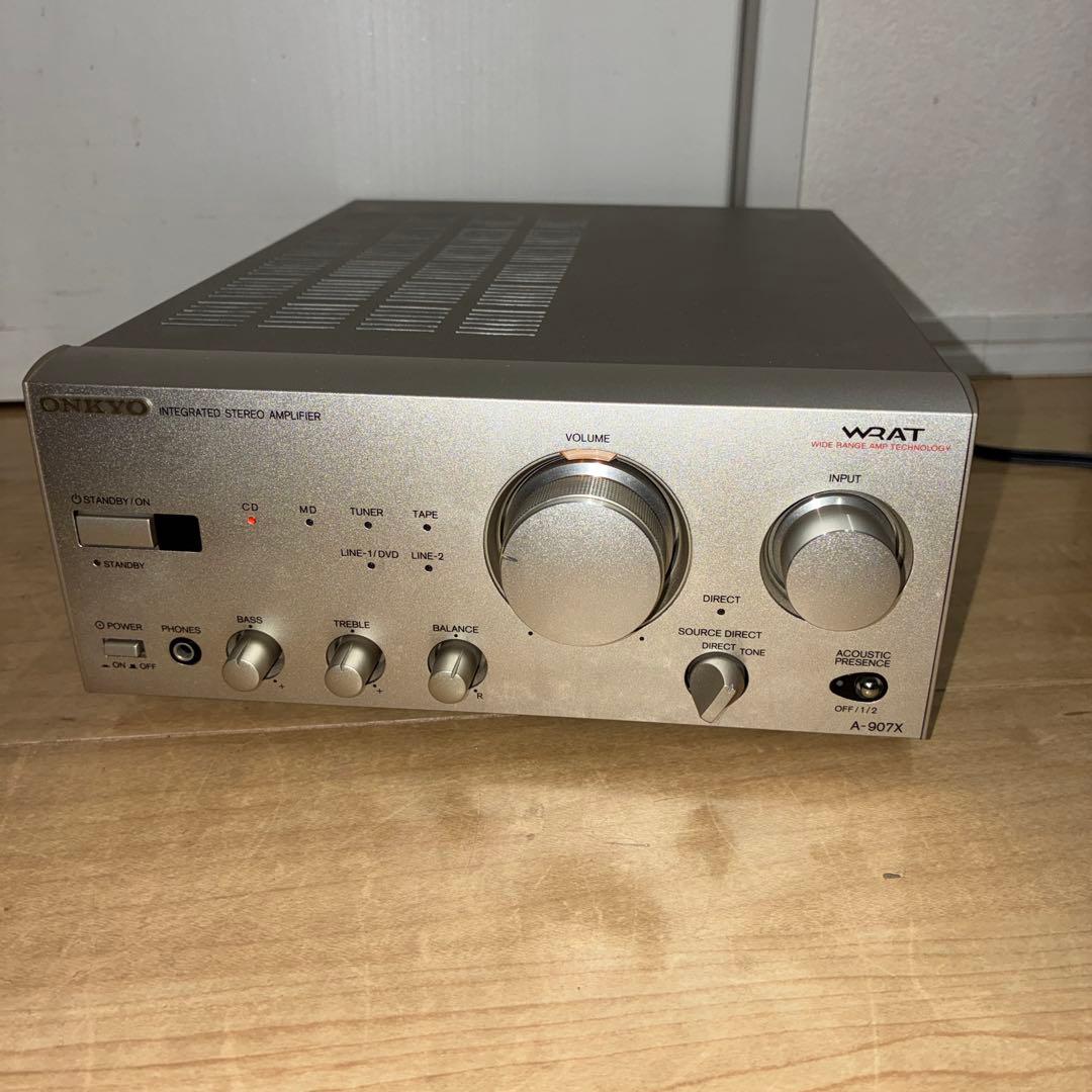 ONKYO 上位モデル　A-907X プリメインアンプ　いい音