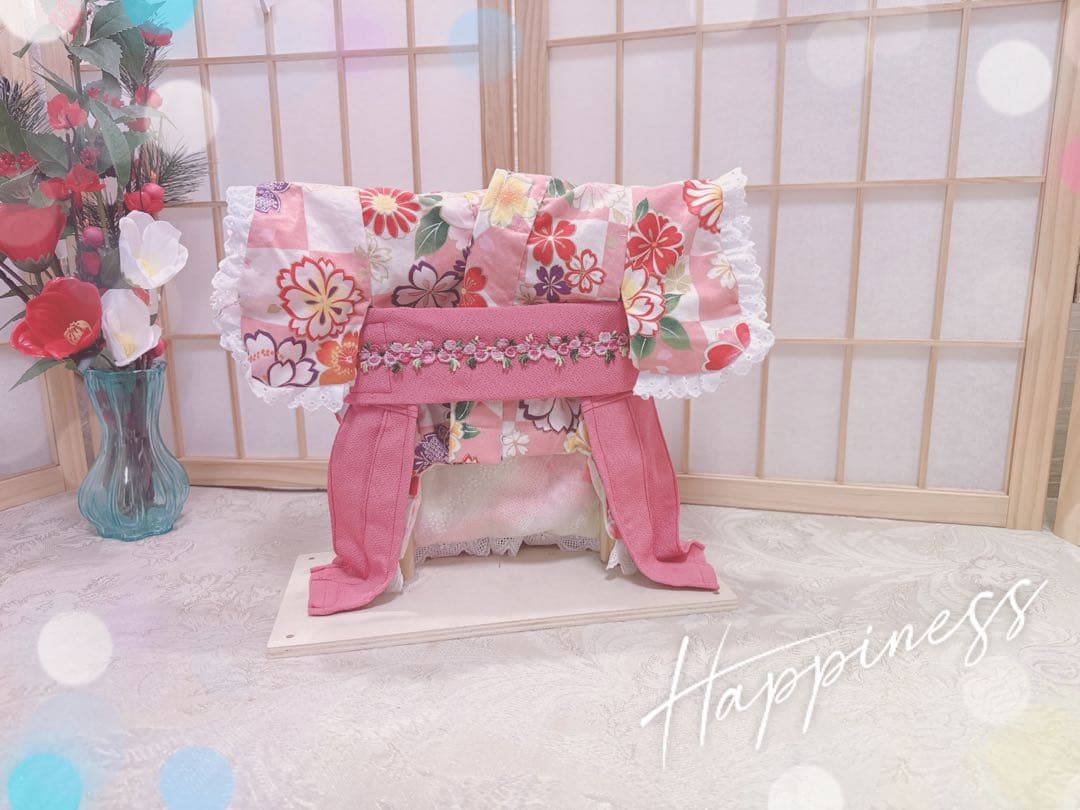 B468.pon2pan2☆犬オーダー2ウェイ袴☆犬袴☆犬お着物