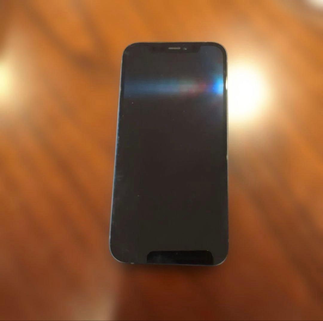 【美品！】iPhone12 64GB 本体（ブラック）箱　充電ケーブル付属