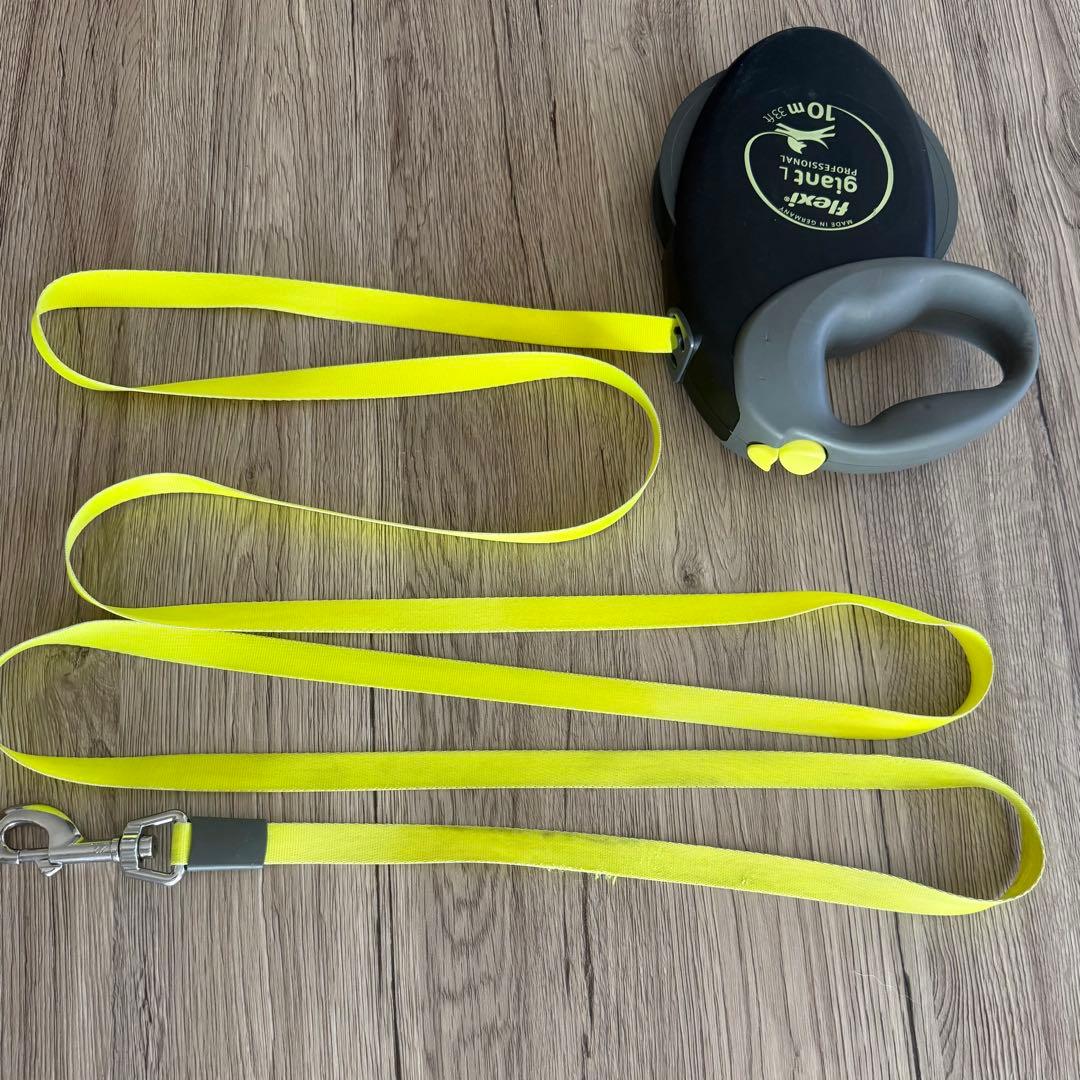 【中古】flexi フレキシ リード L ジャイアント 10m
