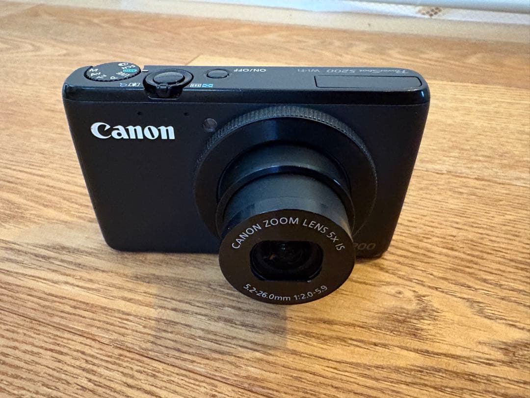 Canon キャノン S200 コンパクトデジタルカメラ ブラック