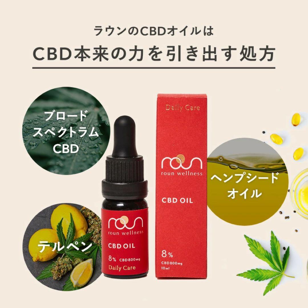 【新品・未使用】 CBDオイル 濃度30％　 roun