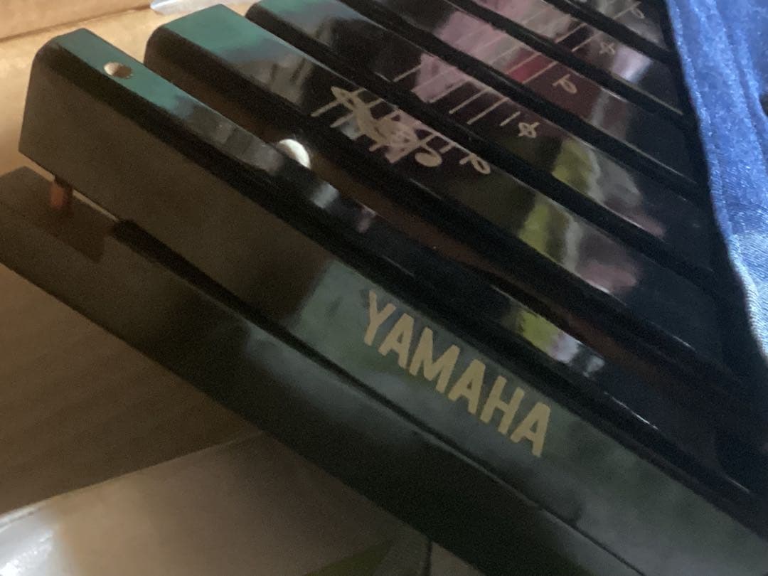 YAMAHA　ヤマハ卓上木琴　NO.185　30音デニム キャリーバッグ付