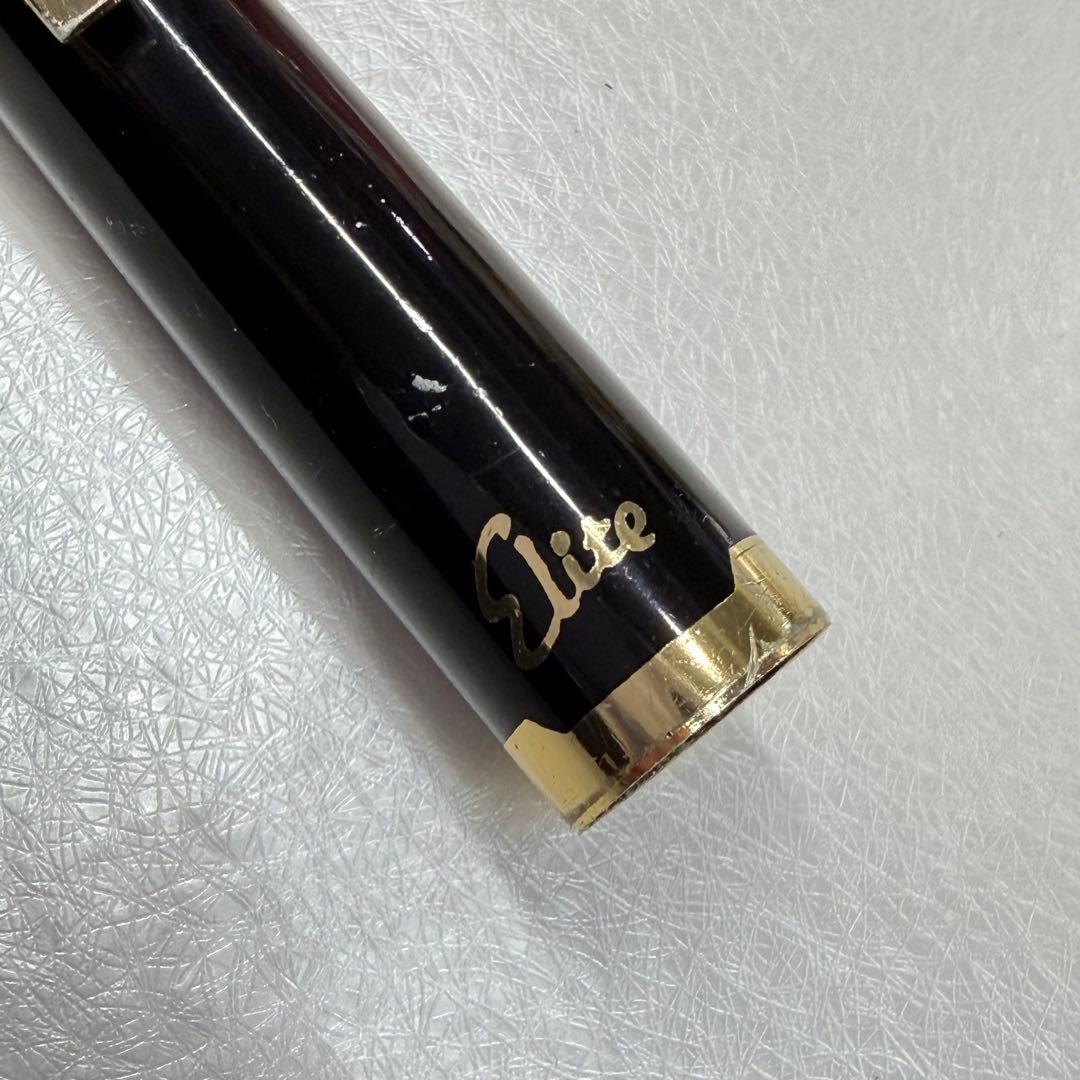 PILOT　Elite ブラック　万年筆　パイロット　18K インク　筆記具