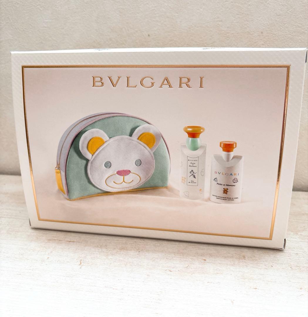 【限定ポーチ付】BVLGARI ブルガリ プチママン 3点ギフトセット　くま