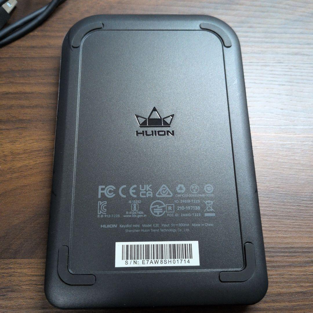 キーボード HUION Keydial mini K20