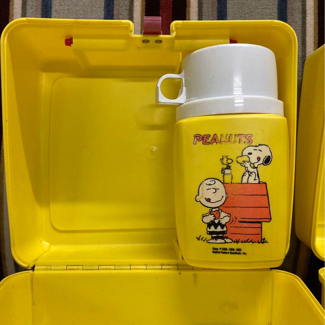 【激レア】70s PEANUTS スヌーピー ランチボックス ビンテージ USA