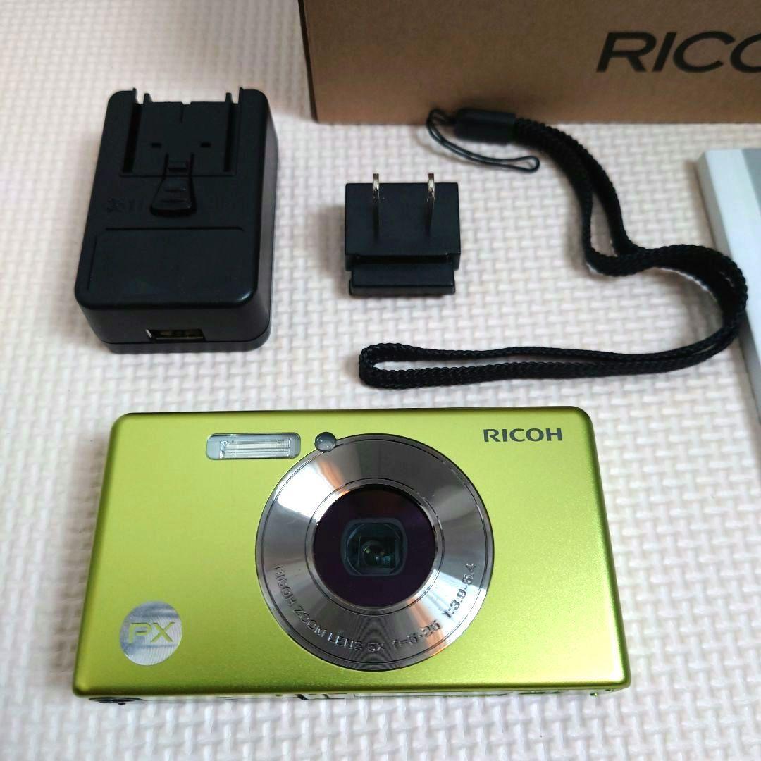 RICOH デジタルカメラ PX ライムグリーン