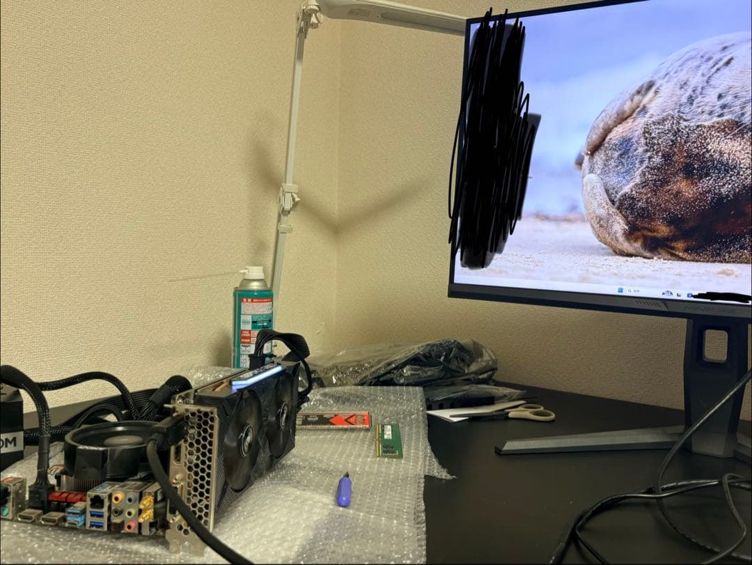 Ryzen 5 2600 ＆ Mini-ITXマザーボード バックパネル付