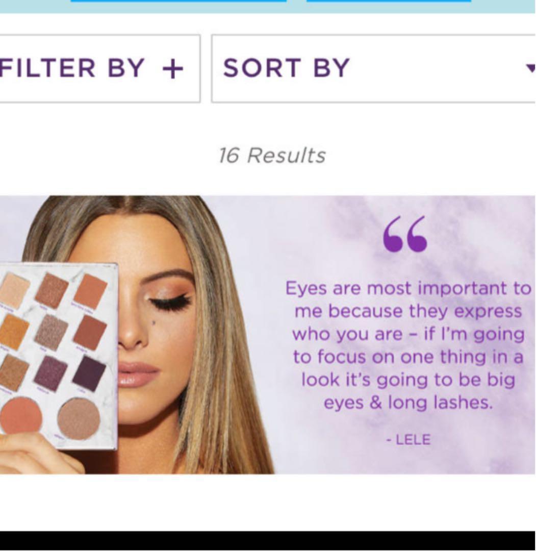 sephora lele pons tarte メイクパレット