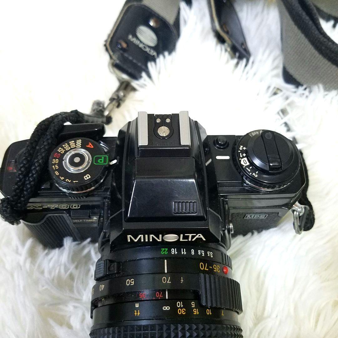 【美品】MINOLTA X-700 一眼レフカメラ 55mmレンズ カメラカバー