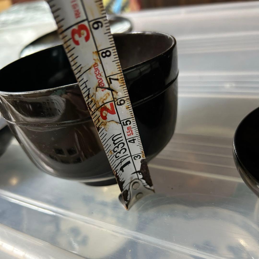 明治　大正　漆椀　4種類×20セット　蓋付き　お椀　茶碗　煮物ZARA