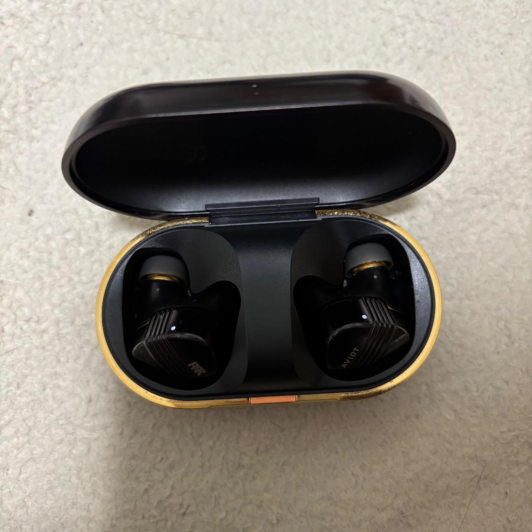 AVIOT TE-W1-PNK ピヤホン8 ワイヤレスイヤホン ブラック