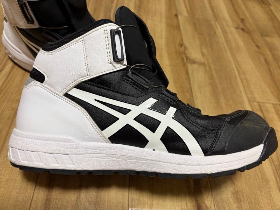 ASICS BOA 安全靴 JSAA A 黒/白