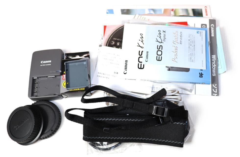 動作品 Canon EOS Kiss Digital X レンズ付き
