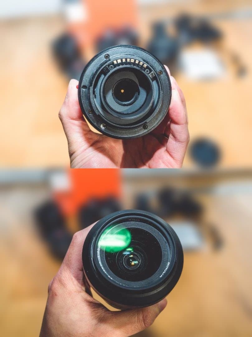 【ジャンク】SONY α100 デジタル一眼レフカメラ　レンズ4本セット