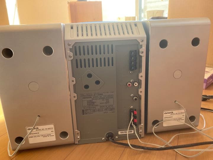 CD MD カセット　コンポ