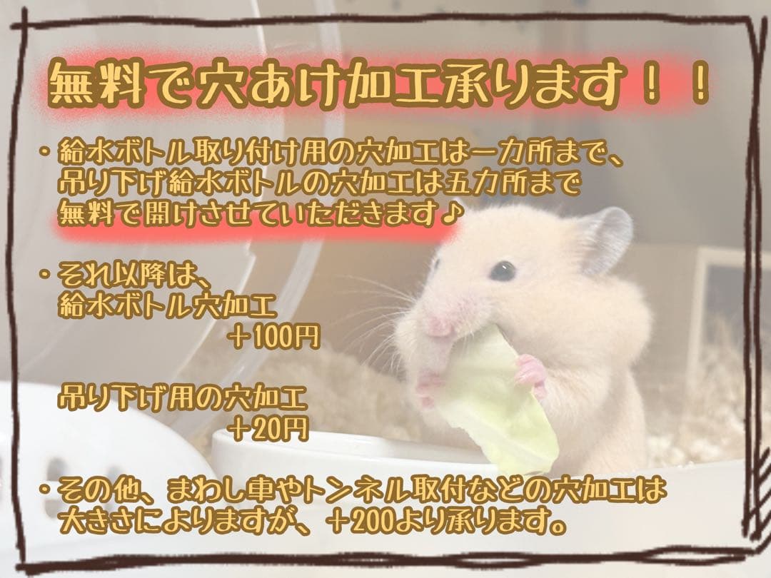 【buun_4gi大きなハムスターケージ　　Advanced model】