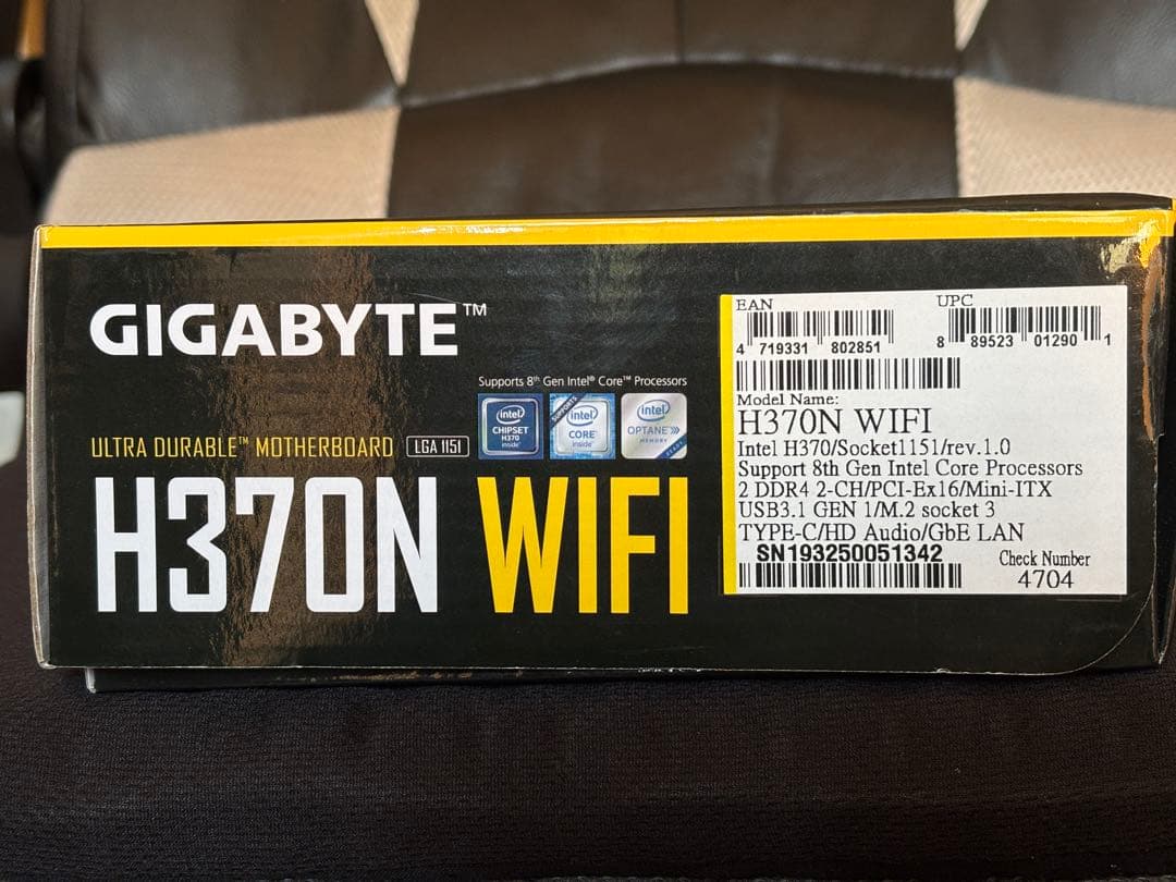 マザーボードH370 + CPU Core i7-8700K セット