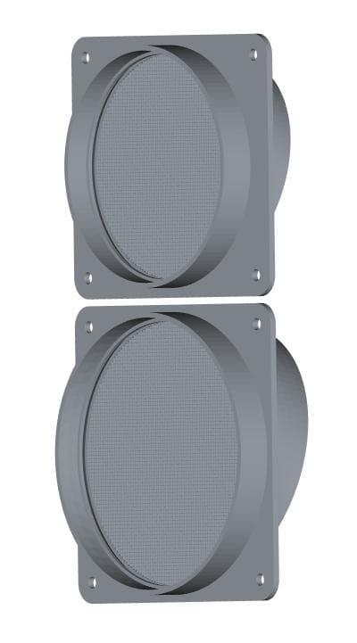 エコフロー Ecoflow WAVE2専用給排気ダクト取付用パーツセット 窓用①