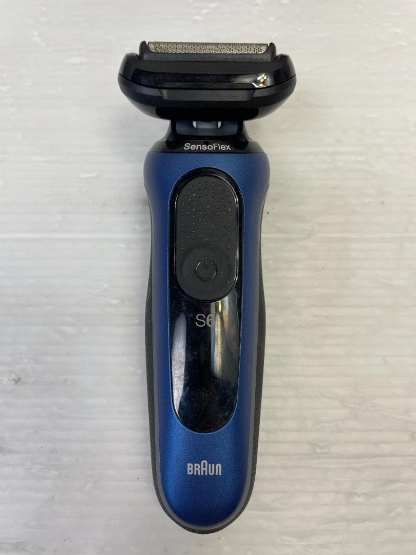★動作〇★ BRAUN S6 電気 シェーバー ブラウン 洗浄機 洗浄液 付 ②