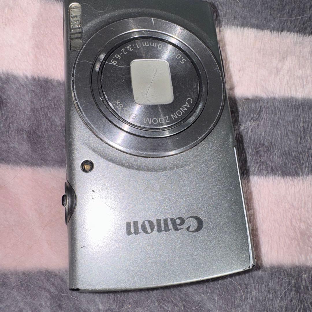 Canon キャノン IXY 180 シルバー デジカメ