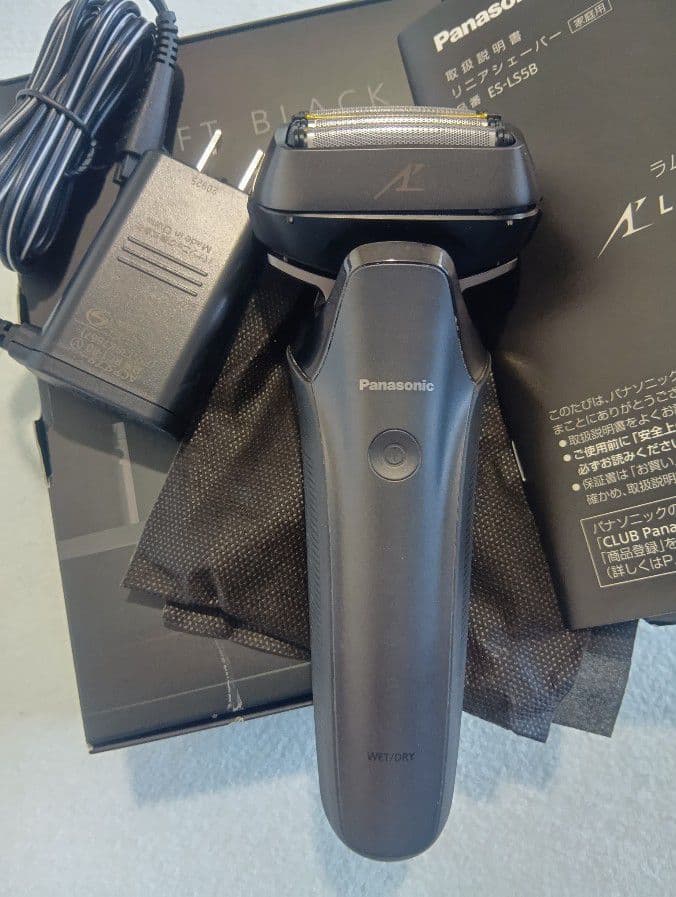 パナソニック最高峰深剃り 6枚刃 ES-LS5B-K AI搭載 新品未使用❣️