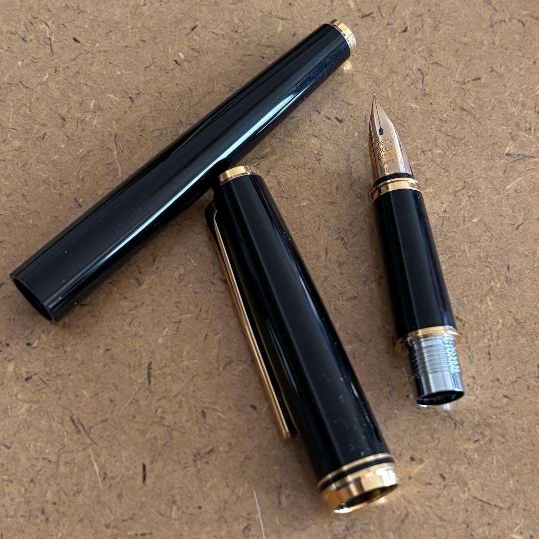 未使用 万年筆 PILOT 18金 ペン先 70年代 H1078 K18