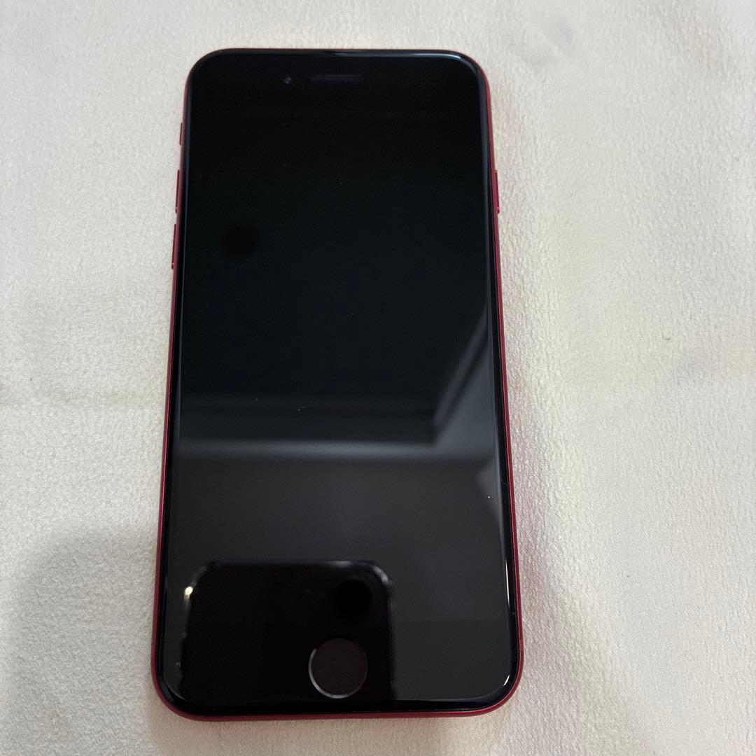 iPhone SE (第3世代) レッド 128gb バッテリー84%