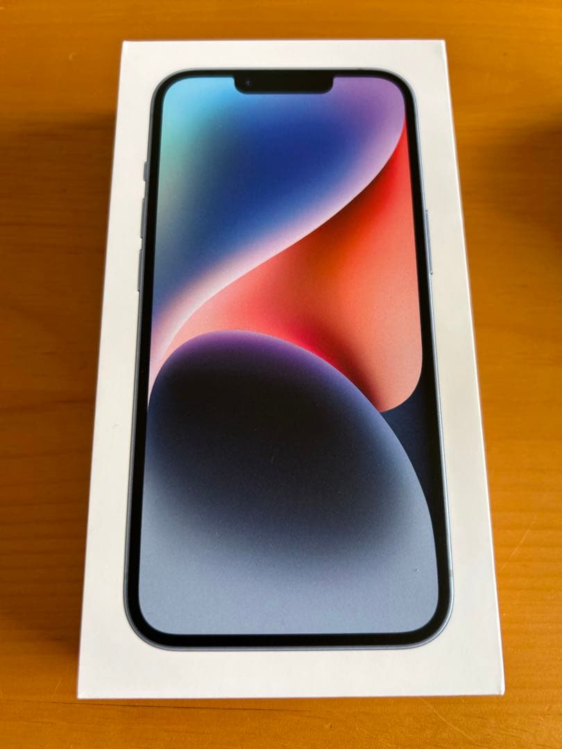 Apple iPhone 14 本体 ブルー 箱付き SIMフリー