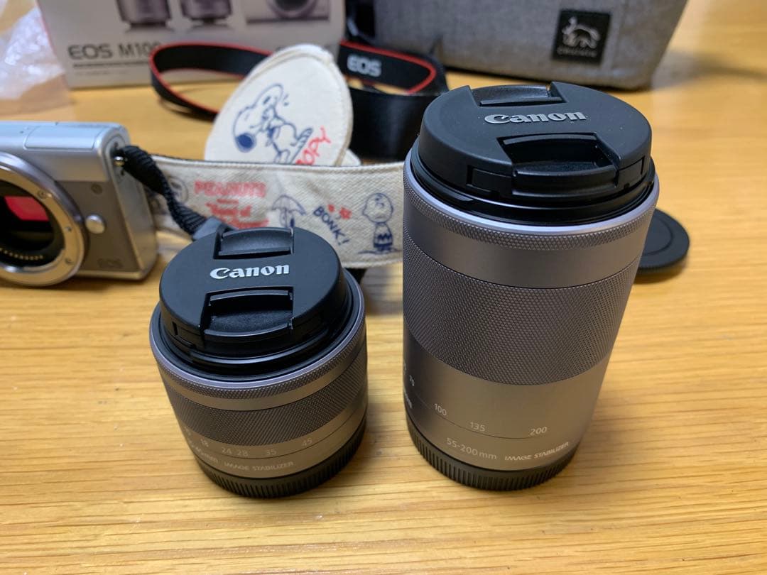 Canon EOS M100 ダブルズームキット　グレー　カメラ