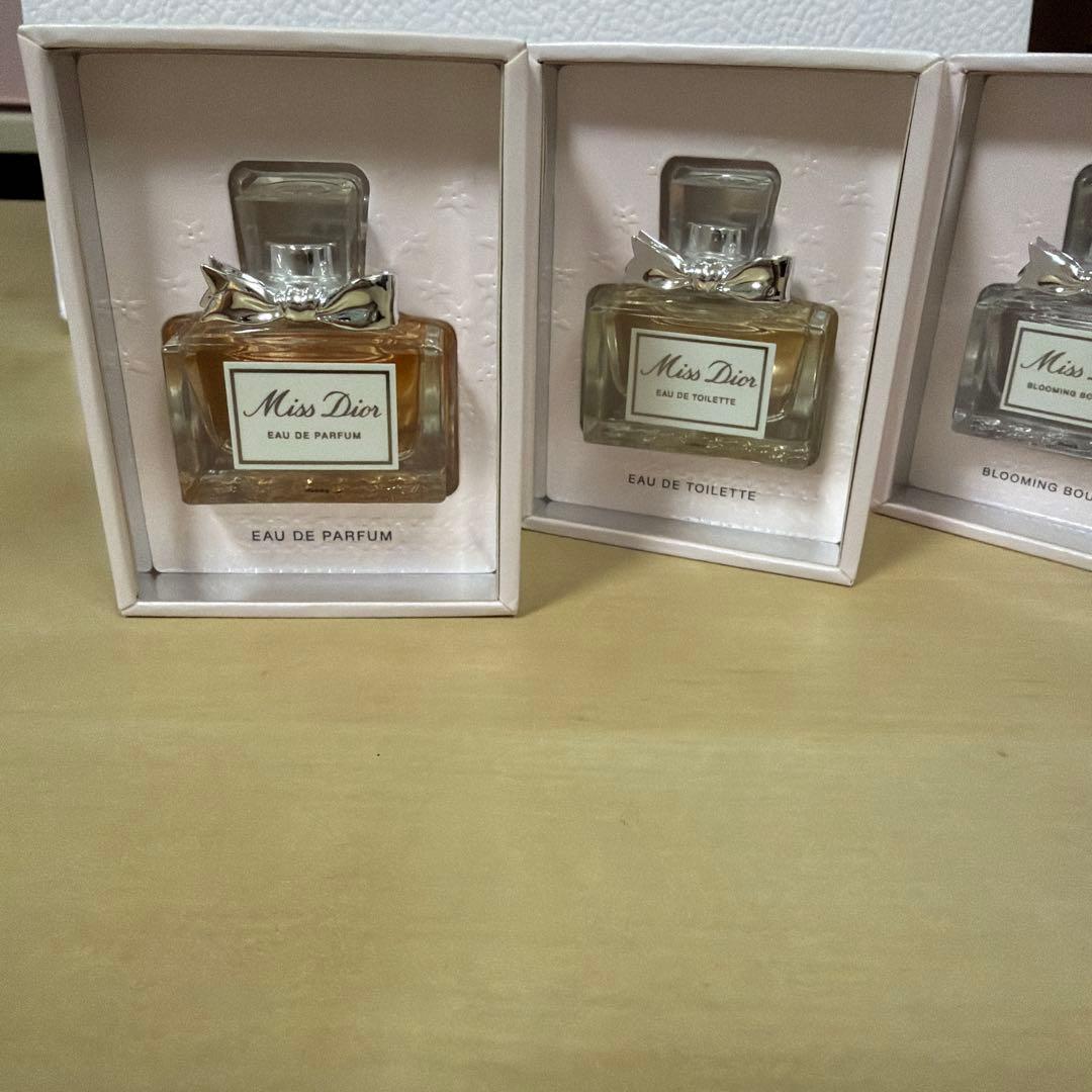 新品未使用Miss Dior LA COLLECTION ミニチュアコフレセット