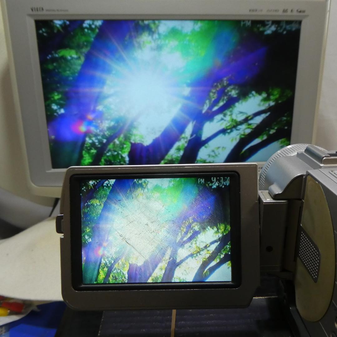 ソニー DCR-TRV20 【動作良好】MiniDVビデオカメラ　ダビングに最適
