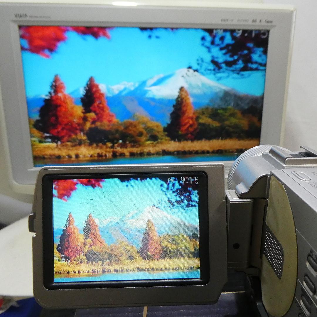 ソニー DCR-TRV20 【動作良好】MiniDVビデオカメラ　ダビングに最適