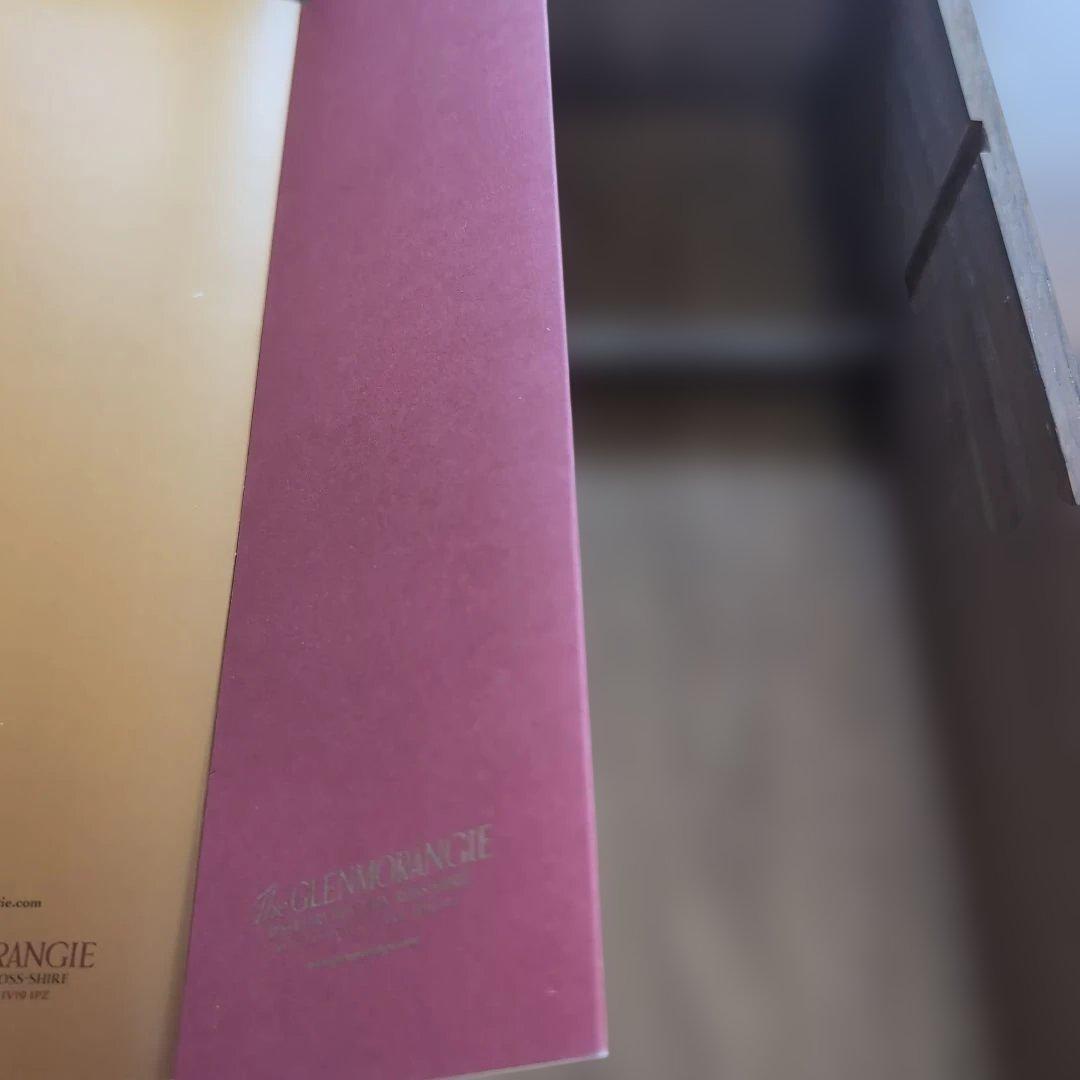 Glenmorangie 25年 の木箱