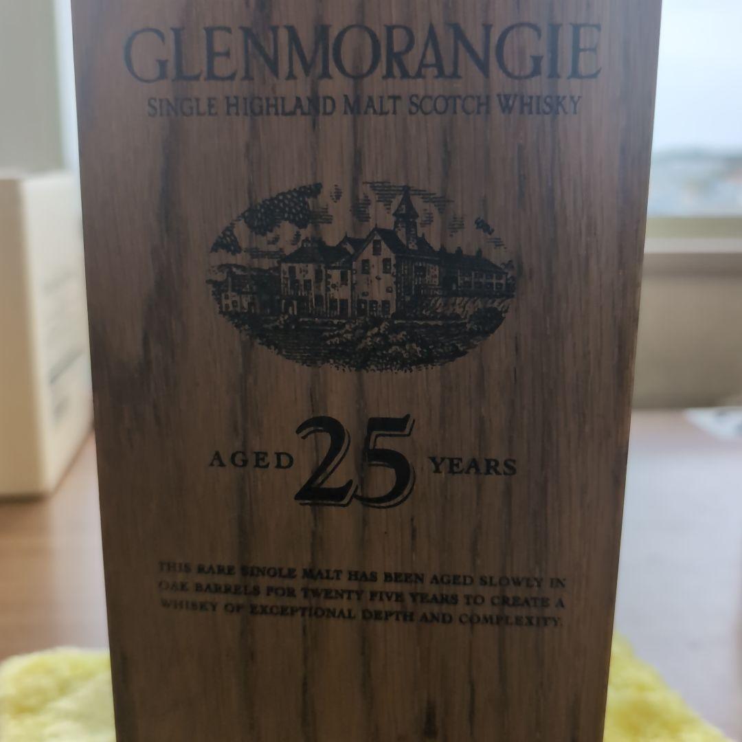 Glenmorangie 25年 の木箱