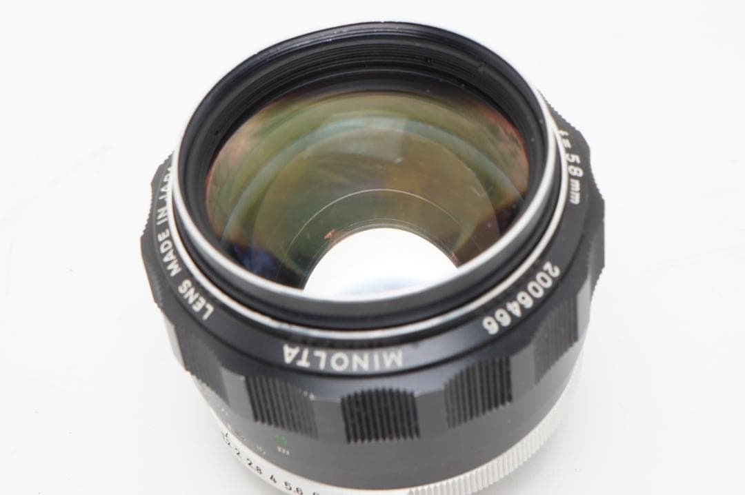 ジャンク　MINOLTA MC ROKKOR-PG 58mm f1.2