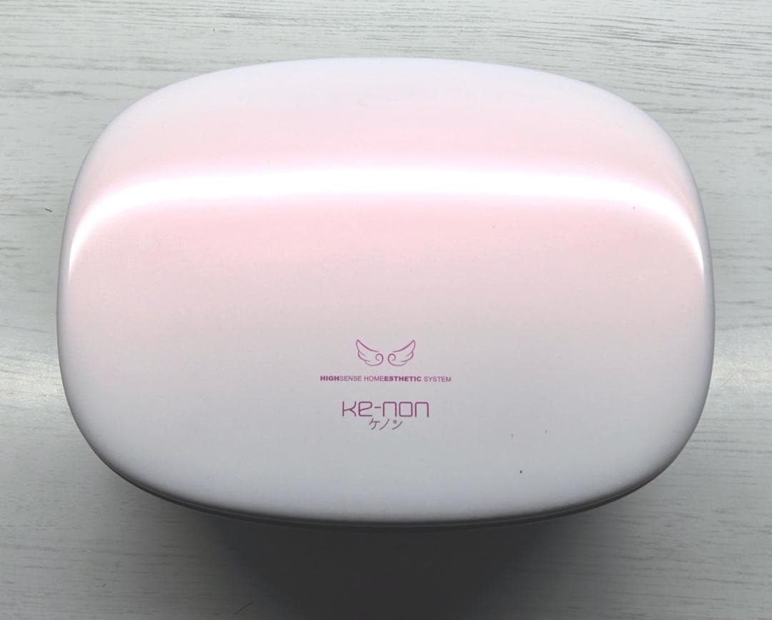 【残97.38%】脱毛器 ケノン Ke-non Ver 7.1 パールホワイト