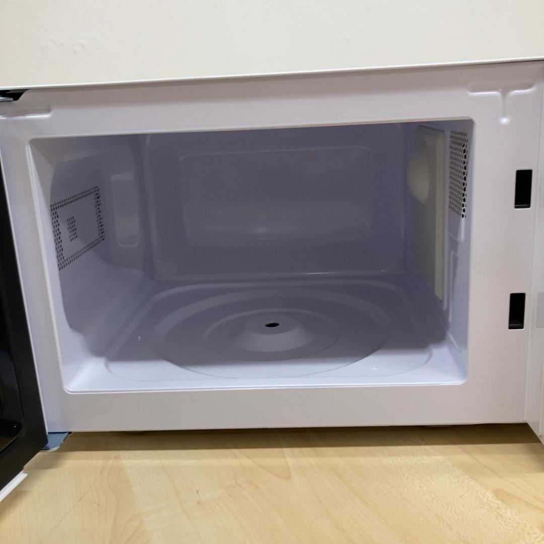 [山善]電子レンジ 17L 単機能 ターンテーブル ホワイト